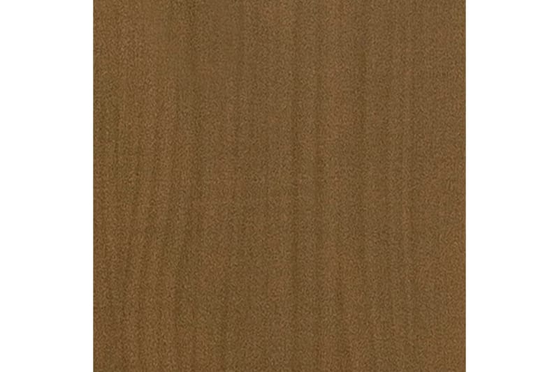 Sängram honungsbrun massiv furu 160x200 cm - Honung - Sängram & sängstomme