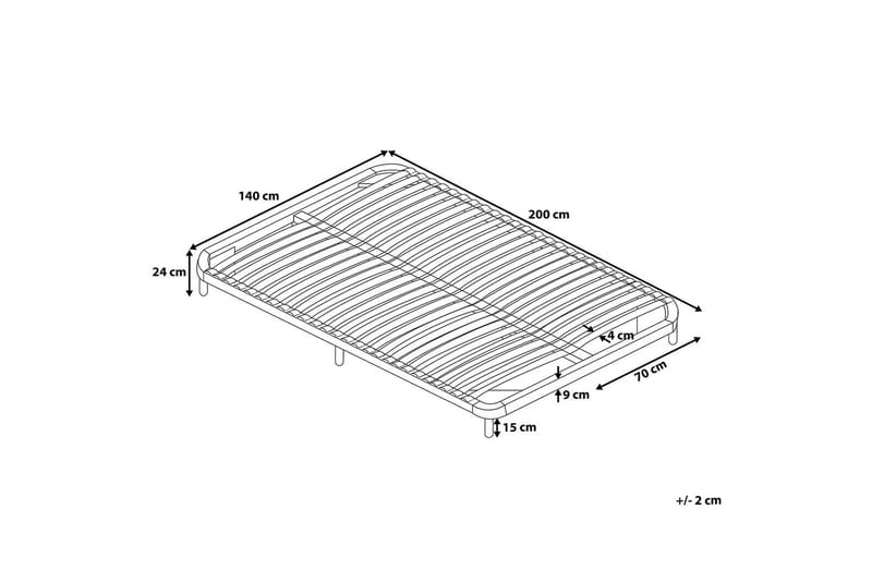 Basic Ribbotten 140 200 cm - Svart - Ribbotten