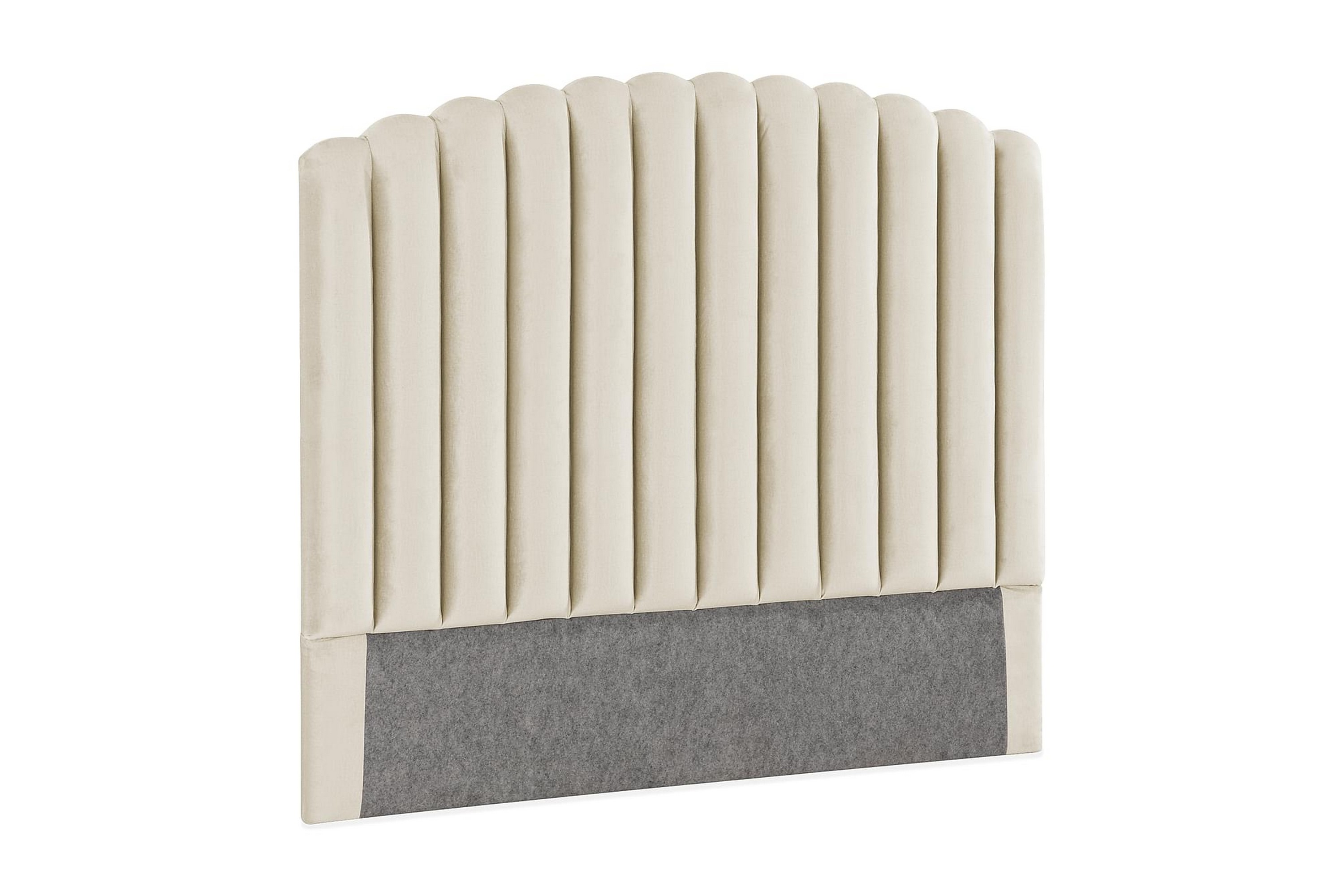 Davia Sänggavel 120 cm - Beige/Sammet Sänggavlar & huvudgavlar Beige