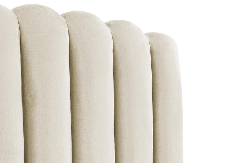 Davia Sänggavel Sammet 140 cm - Beige / Ljus - Möbler - Säng - Sängtillbehör & sänggavel - Sänggavlar & huvudgavlar