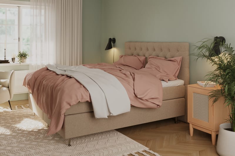 Royal Sänggavel 160 cm - Beige - Sänggavlar & huvudgavlar