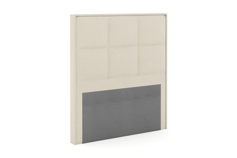 Select Sänggavel 120 cm Rutig - Beige - Sänggavlar & huvudgavlar