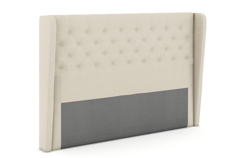 Select Sänggavel 210 cm med Sidor - Beige - Sänggavlar & huvudgavlar