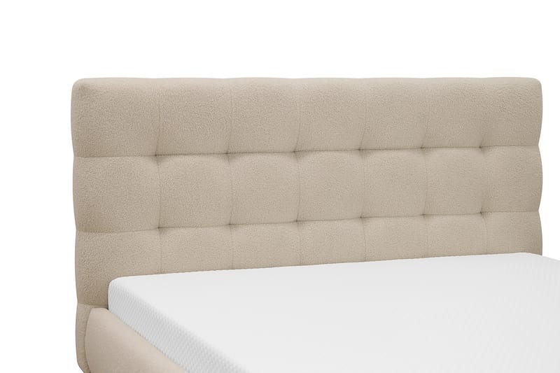 Teddi Sängram inkl. Madrass 120x200 cm - Beige - Möbler - Säng - Komplett sängpaket