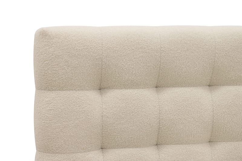 Teddy Komplett Sängpaket Sängram med Madrass 120x200 cm - Beige - Möbler - Säng - Komplett sängpaket