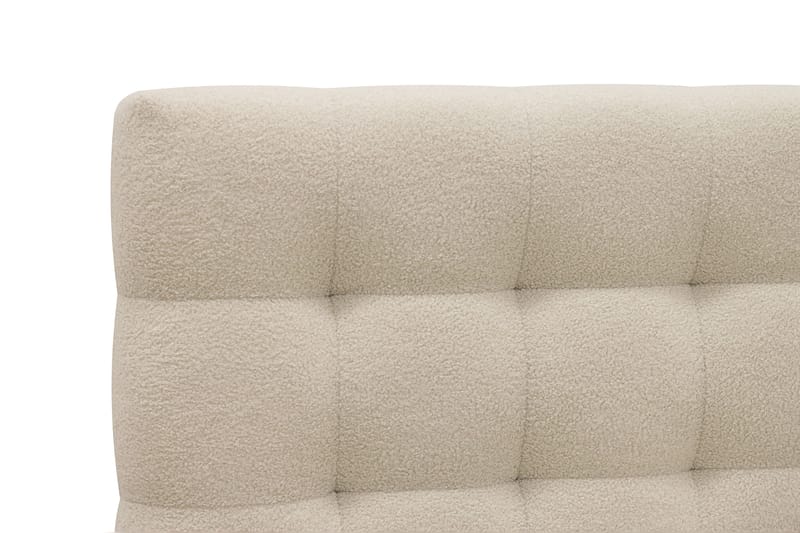 Teddy Komplett Sängpaket Sängram med Madrass 160x200 cm - Beige - Möbler - Säng - Komplett sängpaket