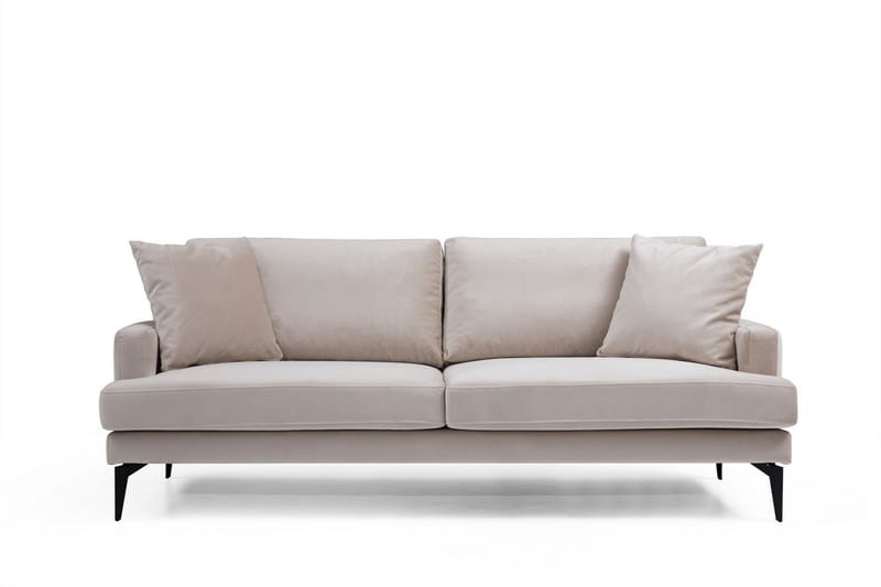 Andary Soffa 2-sits - Beige - 2 sits soffa