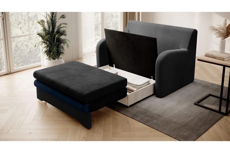 Ario Soffa 2-sits - Svart - 2 sits soffa