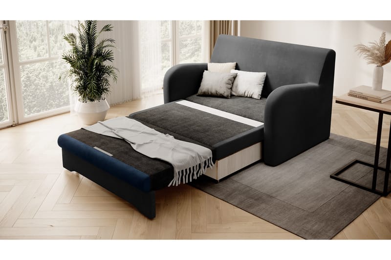 Ario Soffa 2-sits - Svart - 2 sits soffa