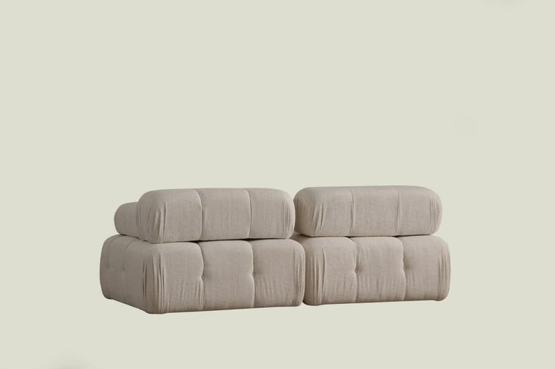 Bengul Bubblig Djup Soffa 2-sits 210 cm Bred Sittdjup 85 cm - Cream / Beige / Ljus - Möbler - Soffa - 2 sits soffa