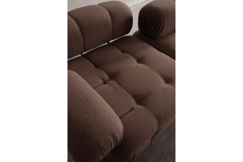 Bengul Soffa 2-sits - Cappuccino - 2 sits soffa