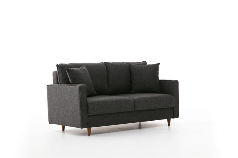 Braneles Soffa 2-sits - Antracit - 2 sits soffa