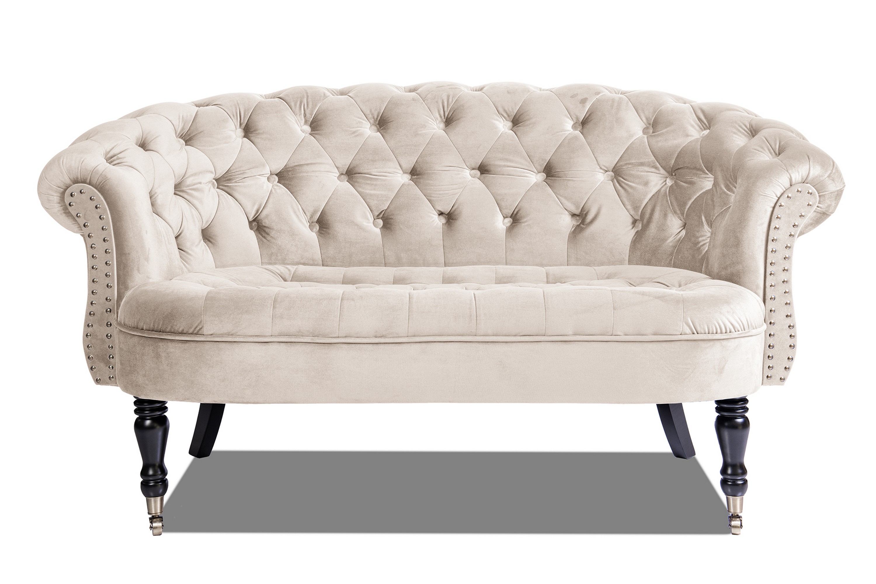 Chesterfield Ludovic Soffa 2-sits - Beige 2 sits soffa