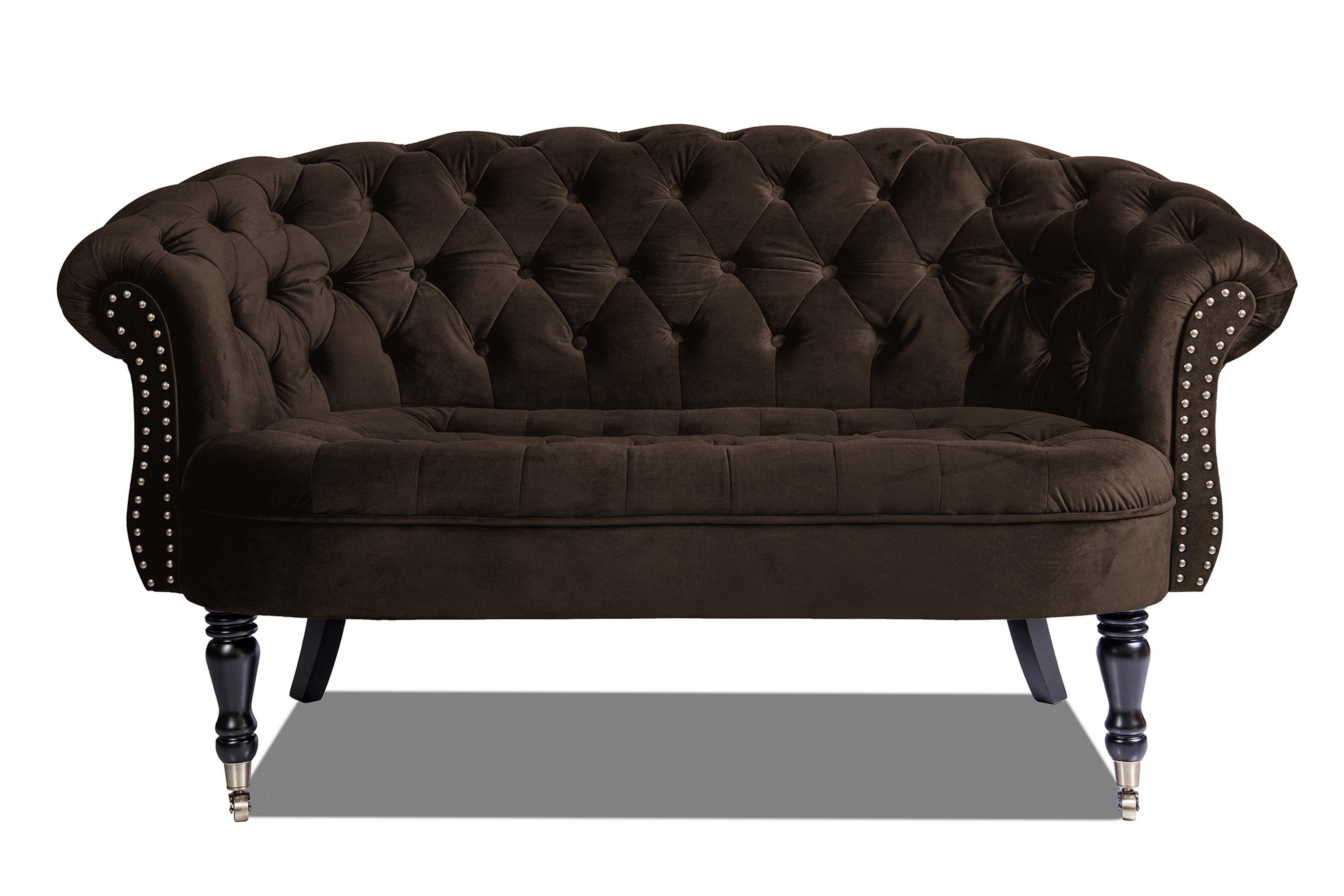 Chesterfield Ludovic Soffa 2-sits - Brun 2 sits soffa