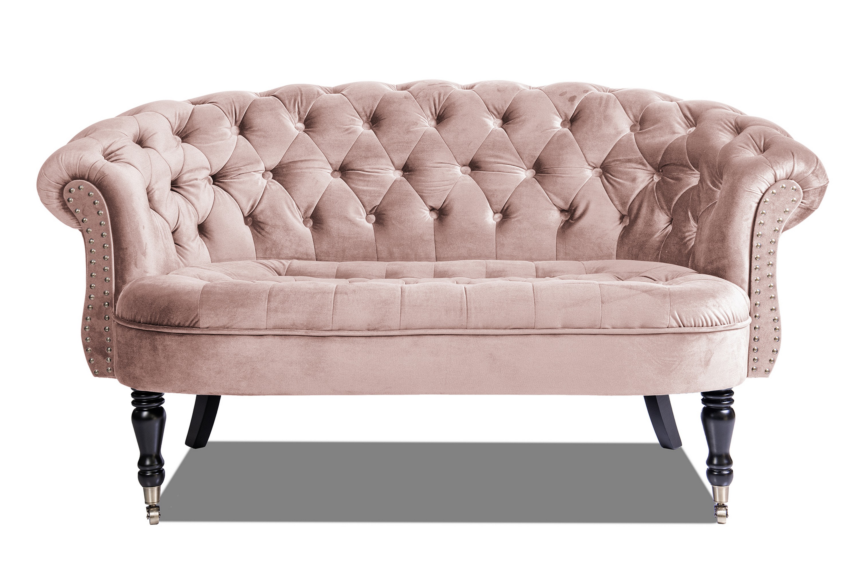 Chesterfield Ludovic Soffa 2-sits - Rosa 2 sits soffa