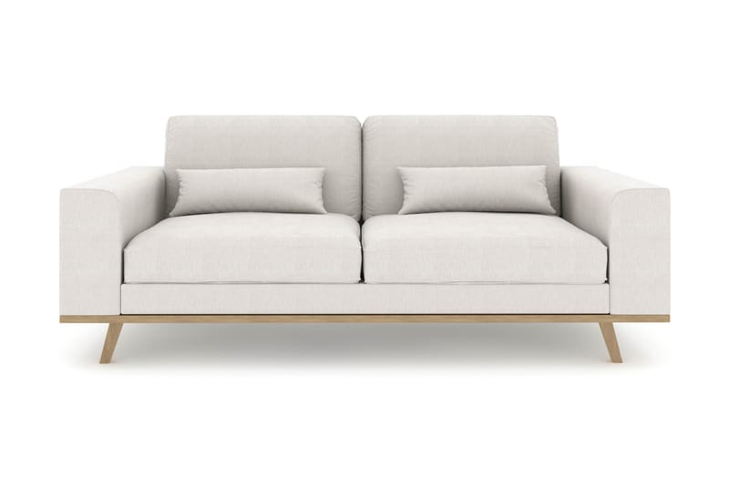 Copenhagen 2-sits Soffa - Linnebeige - 2 sits soffa