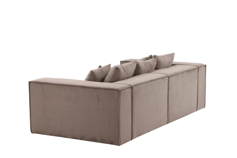 Gillholmen Soffa 2-sits Svart/Brun - Vind - 2 sits soffa