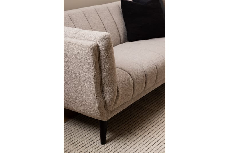 Kalfa 2-sits Soffa - Beige - 2 sits soffa