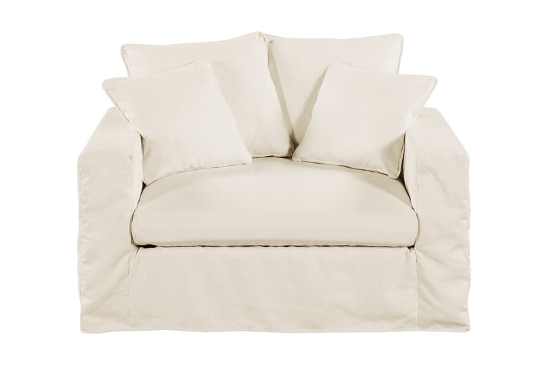 Monte Carlo Lyx 2-sits Soffa - Vit - 2 sits soffa