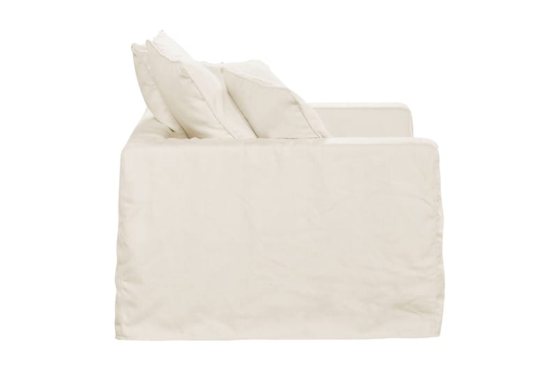 Monte Carlo Lyx 2-sits Soffa - Vit - 2 sits soffa