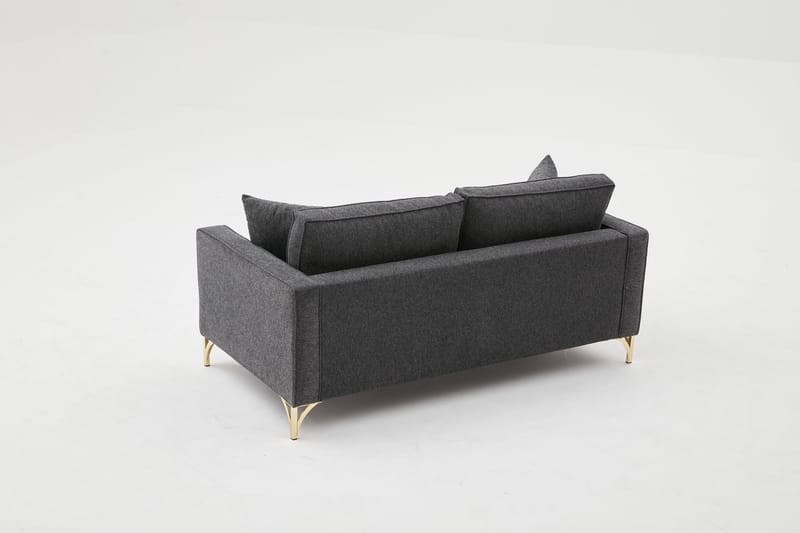 Retzow Soffa 2-sits - Antracit - 2 sits soffa