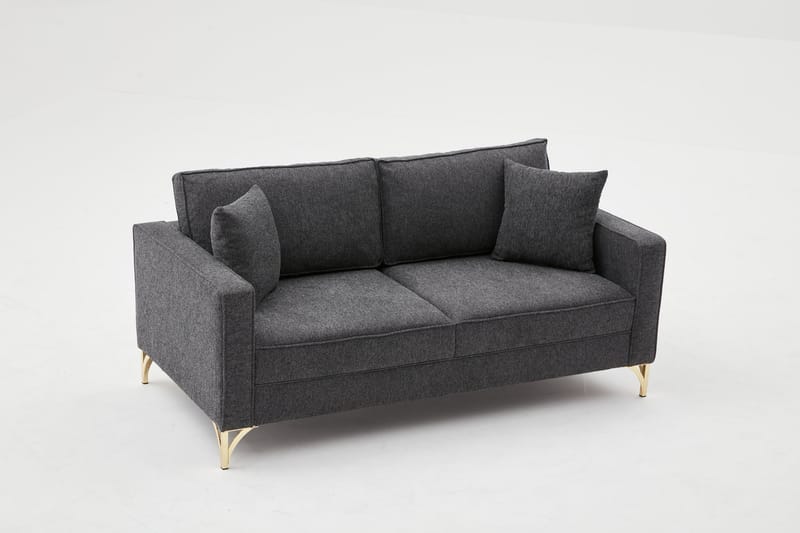 Retzow Soffa 2-sits - Antracit - 2 sits soffa