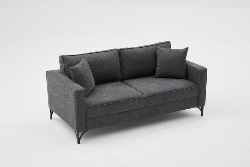 Retzow Soffa 2-sits - Antracit - 2 sits soffa