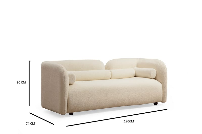 Victoria Soffa 2-sits - Beige - Möbler - Soffa - 2 sits soffa