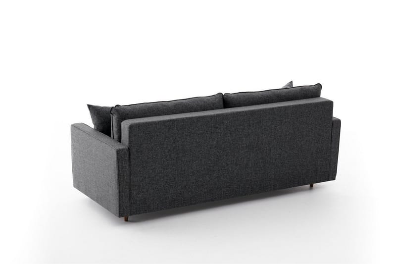 Braneles Soffa 3-sits - Antracit - 3 sits soffa