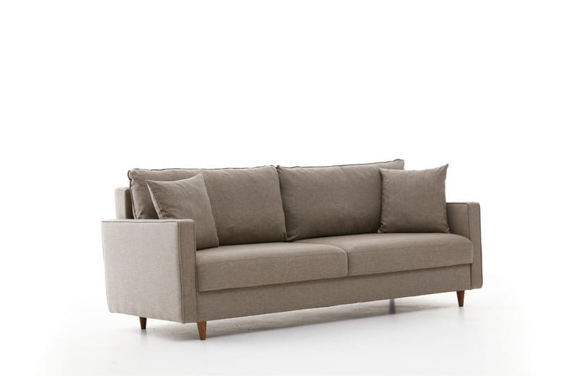 Braneles Soffa 3-sits - Beige - 3 sits soffa