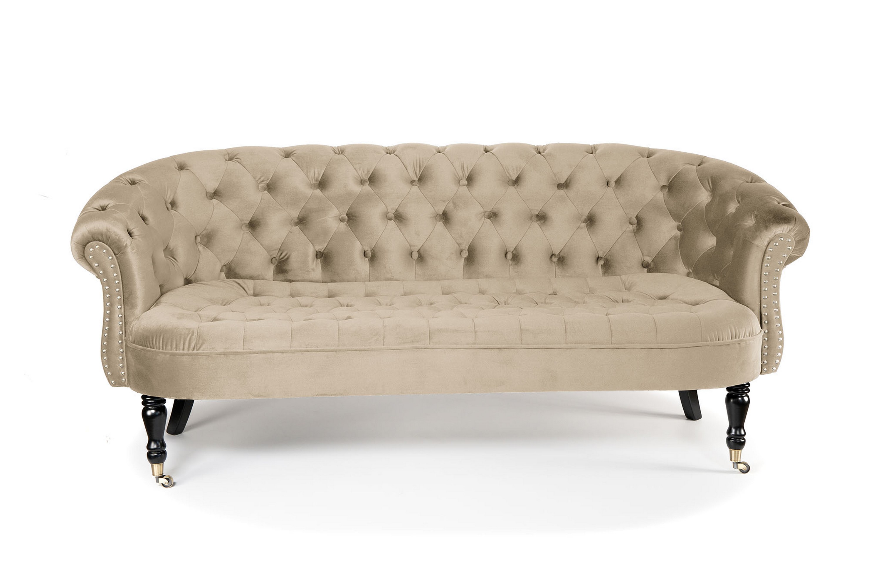 Chesterfield Ludovic Soffa 3-sits - Beige 3 sits soffa