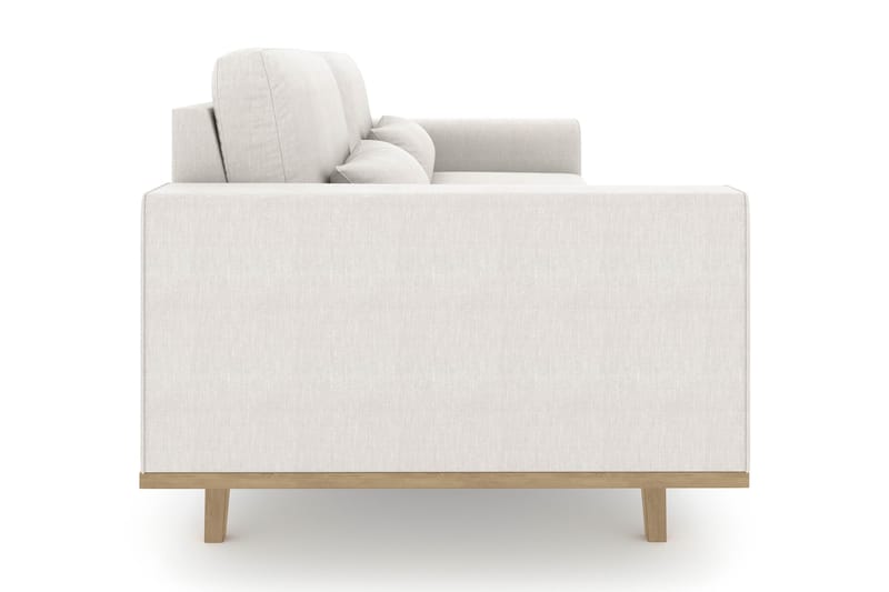 Copenhagen 3-sits Soffa - Linnebeige - 3 sits soffa