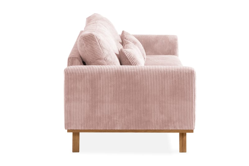 Copenhagen 3-sits Soffa - Rosa - 3 sits soffa