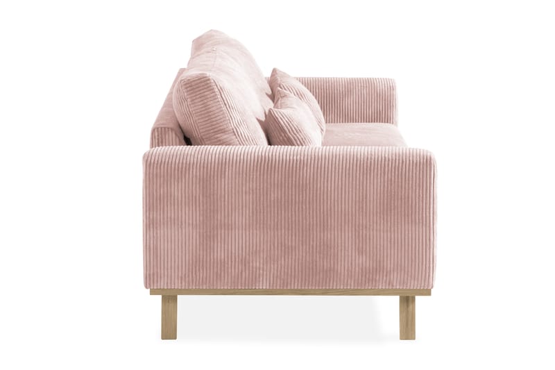 Copenhagen 3-sits Soffa - Rosa - 3 sits soffa