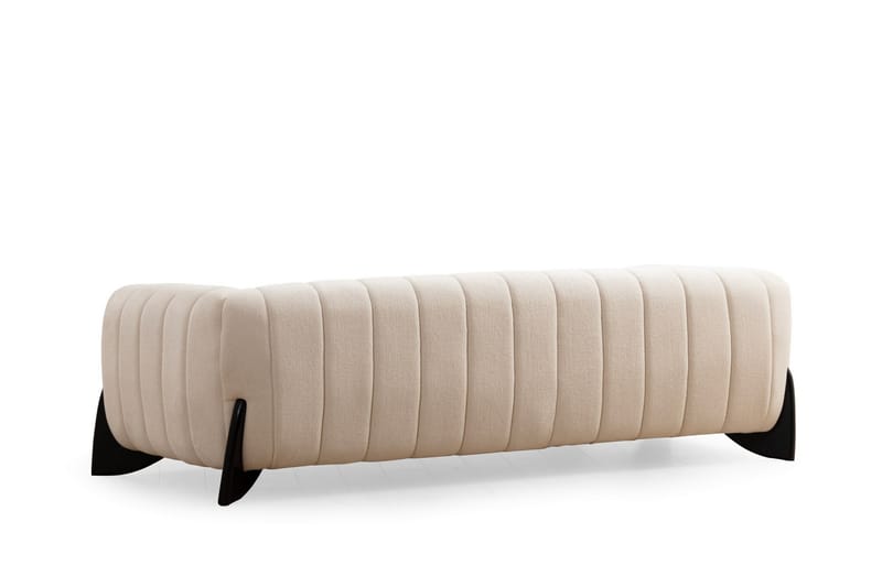 Devid Soffa 3-sits - Vit - 3 sits soffa