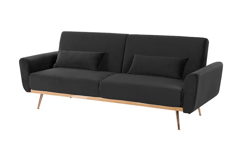 Eina Soffa 2-4 Sits - Svart - 3 sits soffa