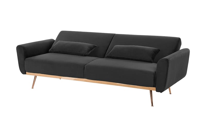 Eina Soffa 2-4 Sits - Svart - 3 sits soffa