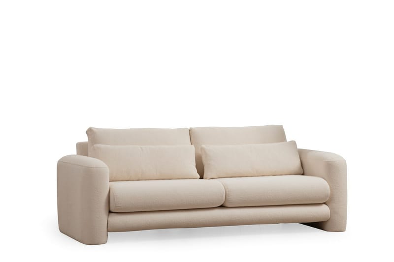 Makhan Soffa 3-sits - Ljusbeige - Möbler - Soffa - 3 sits soffa