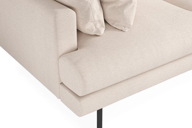 Menard Djup 3 sits Soffa 205 cm Bred - Ljus Beige / Natur - Möbler - Soffa - 3 sits soffa