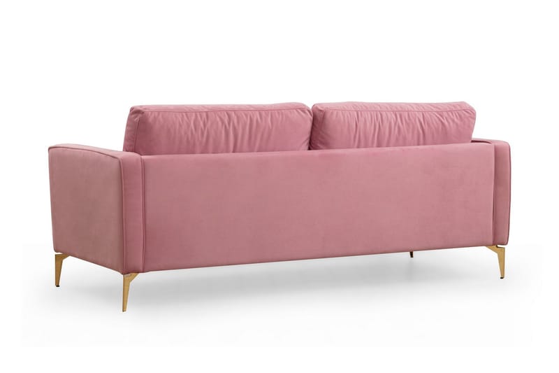 Mirrilnesh Soffa 3-sits - Rosa - 3 sits soffa