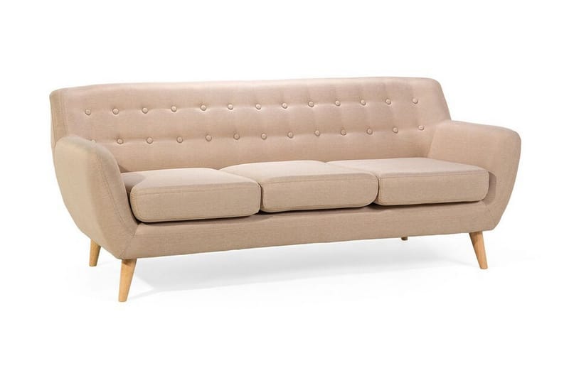 Motala Soffa 3 Sits - Beige - Möbler - Soffa - 3 sits soffa