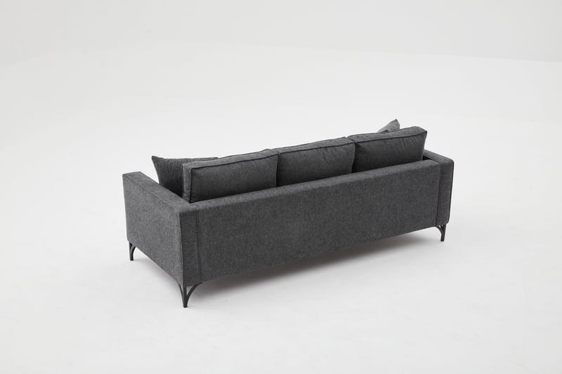 Retzow Soffa 3-sits - Antracit - 3 sits soffa