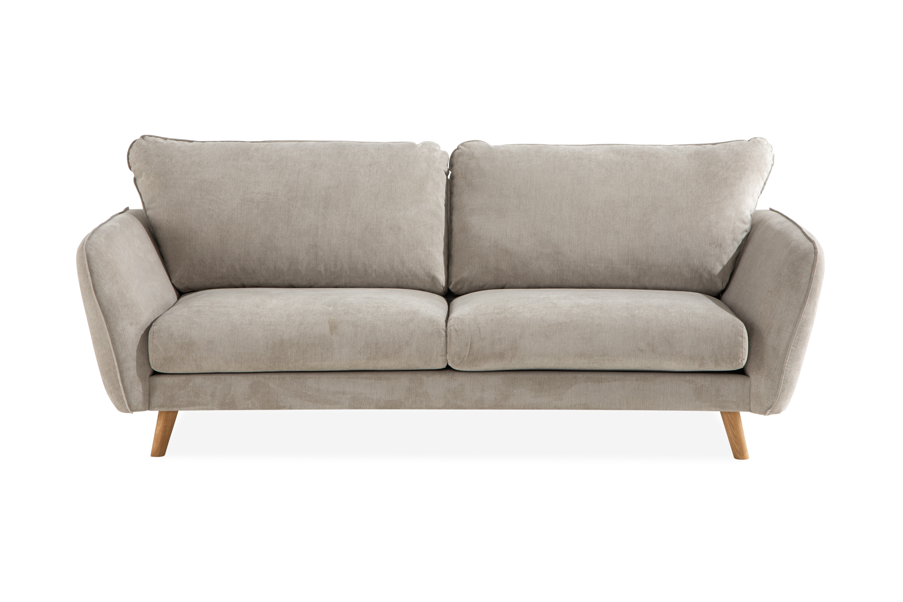 Trend Lyx 3 sits Modern Soffa 224 cm Bred - Beige soffa