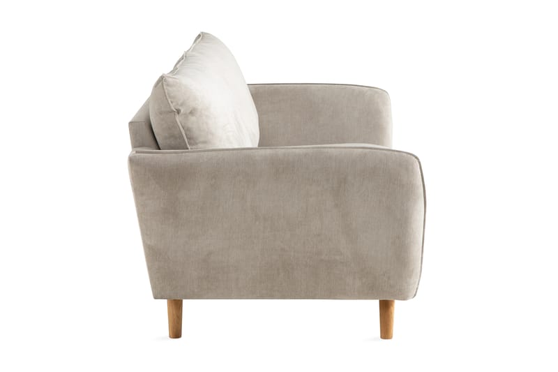 Trend Lyx 3 sits Modern Soffa 224 cm Bred - Beige - Möbler - Soffa - 3 sits soffa