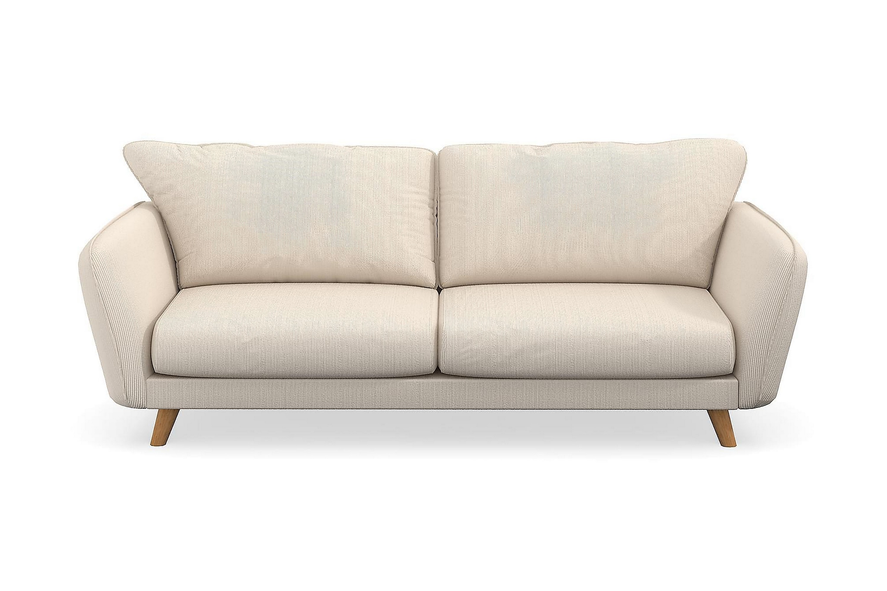 Trend Lyx 3-sits Soffa - Beige Manchester 3 sits soffa