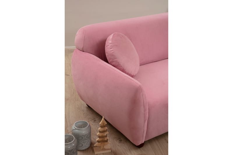 Whitecliffs Soffa 3-sits - Rosa - 3 sits soffa