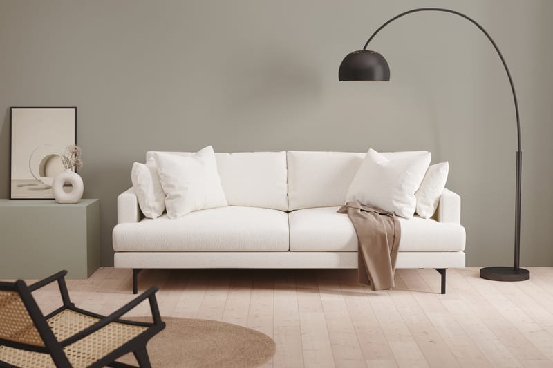 Menard Djup 4-sits Soffa 225 cm bred - Beige / Vit - Möbler - Soffa - 4 sits soffa