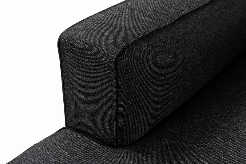 Abbas 4-sits Soffa med Divan - Antracit - Möbler - Soffa - Divansoffor & schäslongsoffa