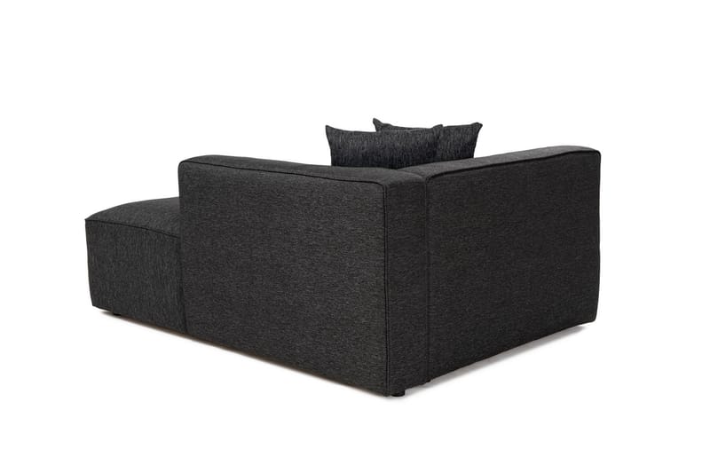 Abbas 4-sits Soffa med Divan - Antracit - Möbler - Soffa - Divansoffor & schäslongsoffa