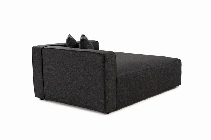 Abbas 4-sits Soffa med Divan - Antracit - Möbler - Soffa - Divansoffor & schäslongsoffa